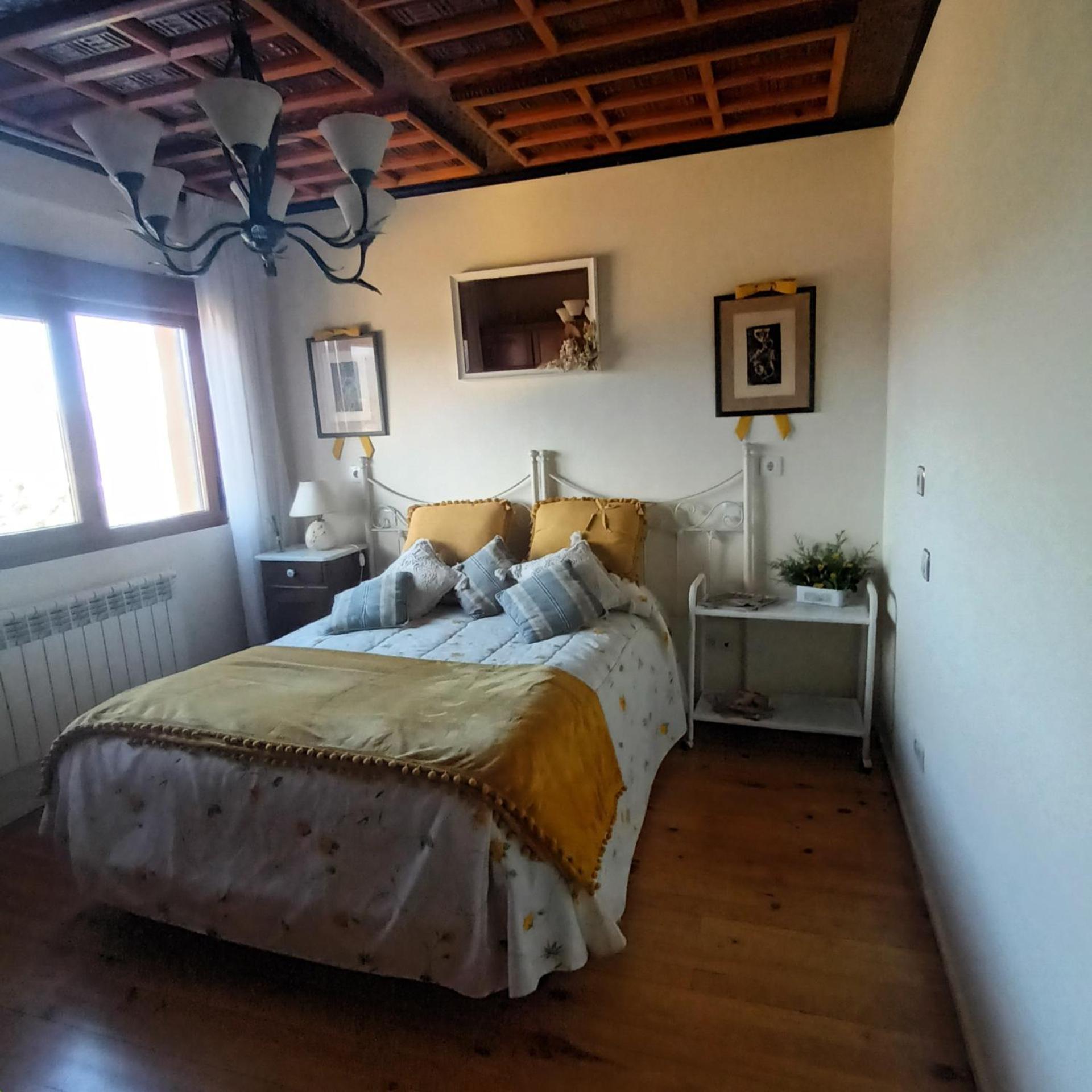 Вилла La Artesonada Casa Con Finca Пуэбла-де-Санабриа Экстерьер фото